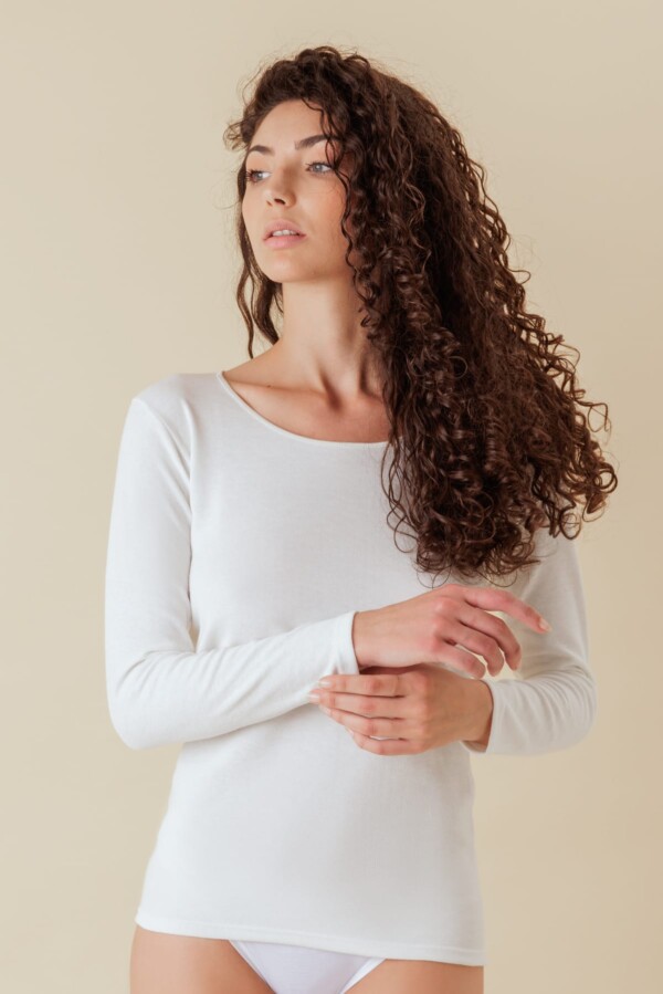 Magliette intime lana best sale cotone