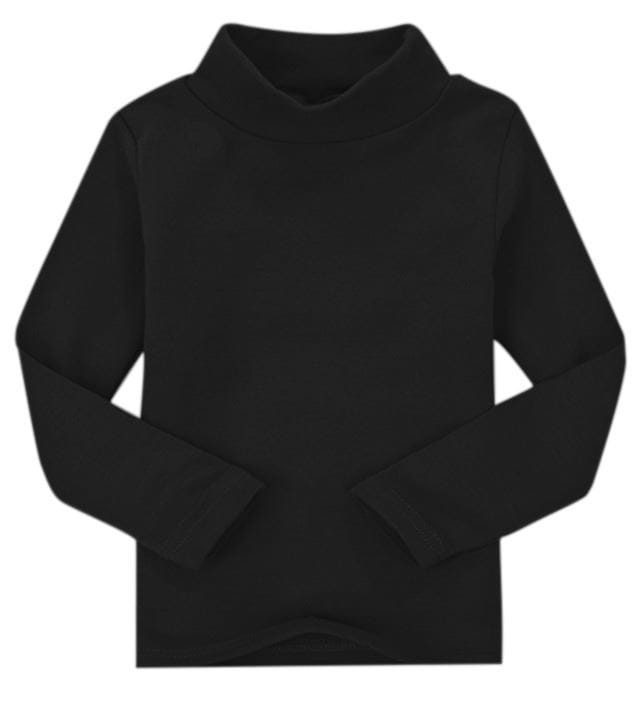 Maglia intima bimbi lupetto manica lunga in 100% caldo cotone pettinato per una morbidissima e freschissima sensazione sulla pelle
