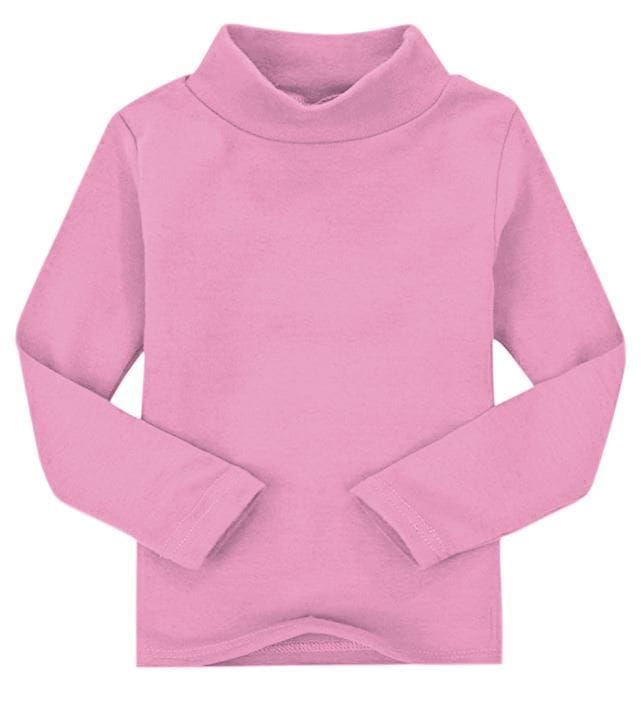 Maglia intima bimbi lupetto manica lunga in 100% caldo cotone pettinato per una morbidissima e freschissima sensazione sulla pelle