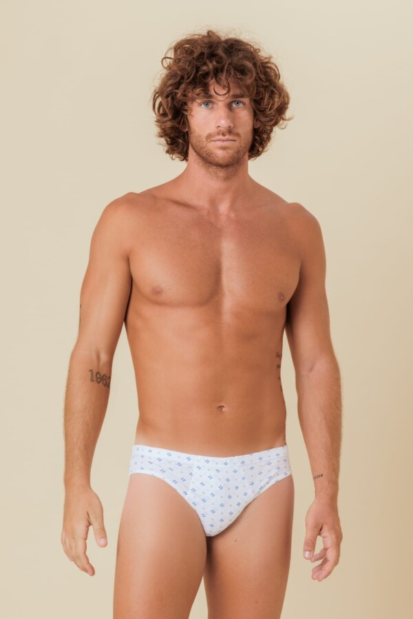 Slip uomo in 100% cotone jersey per una morbidissima e freschissima sensazione sulla pelle