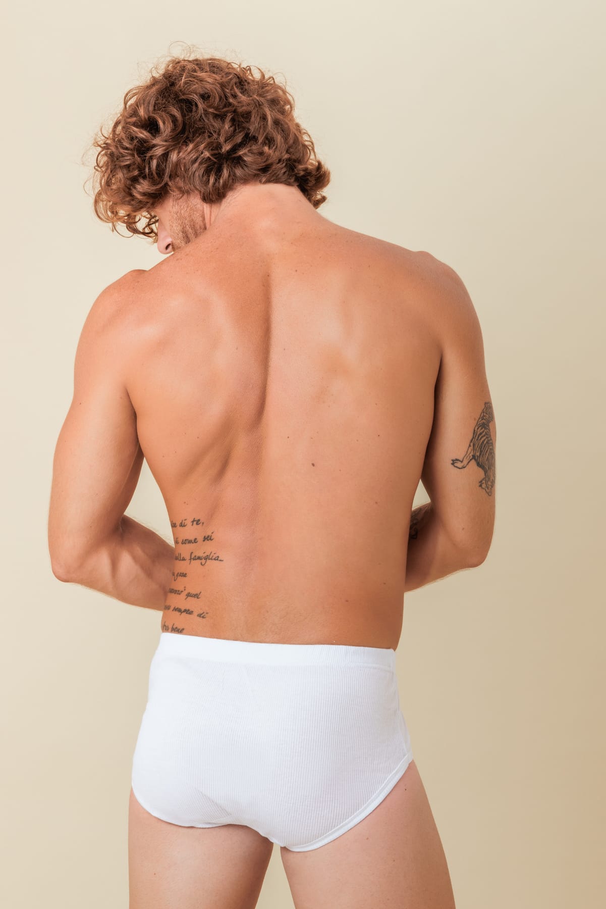 Slip uomo in 100% cotone costina 2 a 1 per una morbidissima e freschissima sensazione sulla pelle