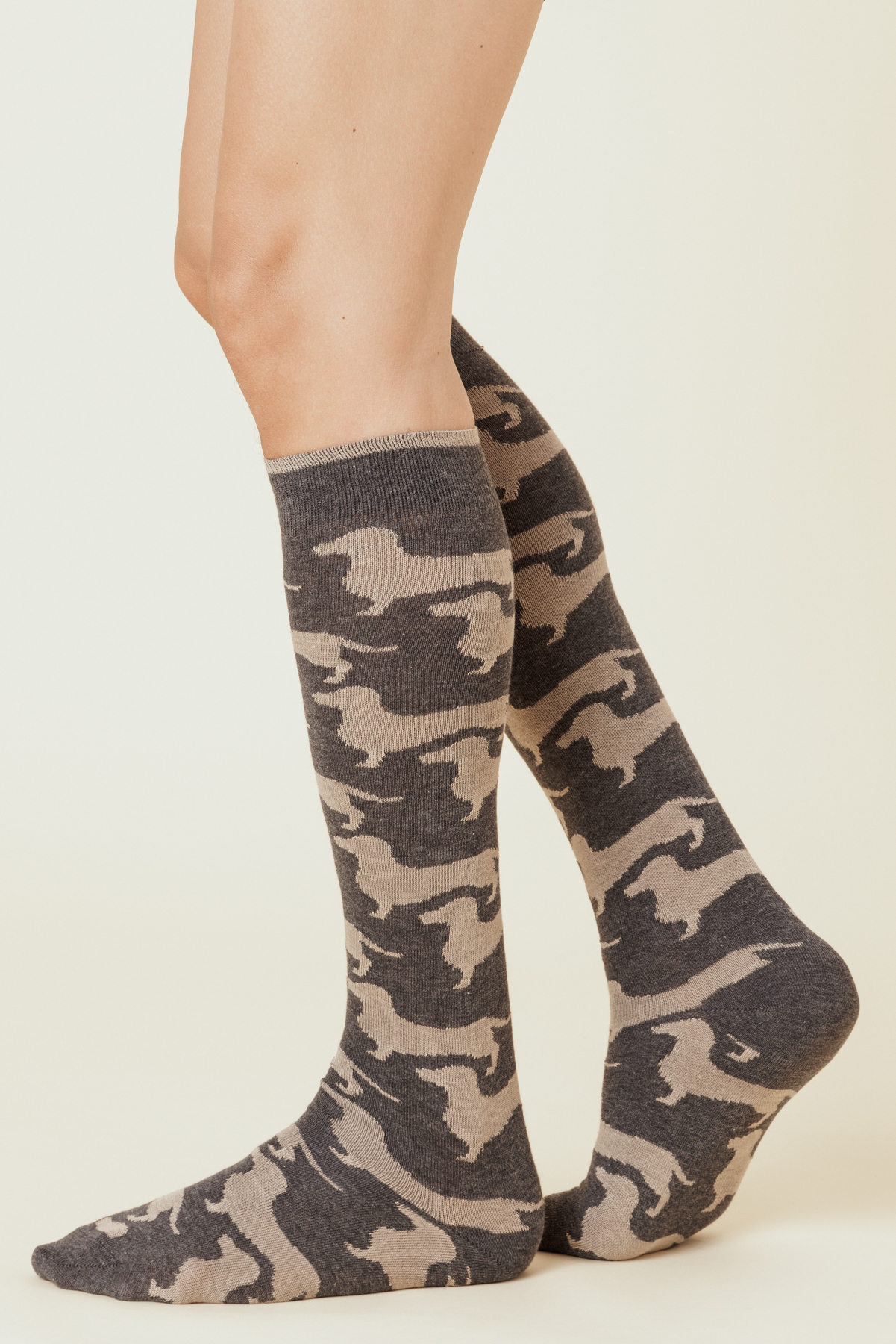 calza lunga uomo cotone fantasia jacquard