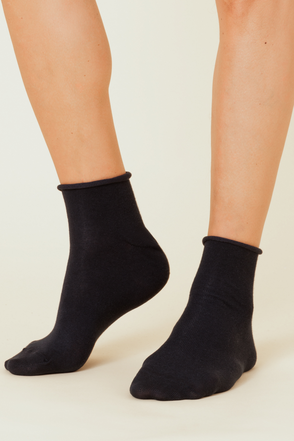 calza corta unisex senza elastico nel polsino