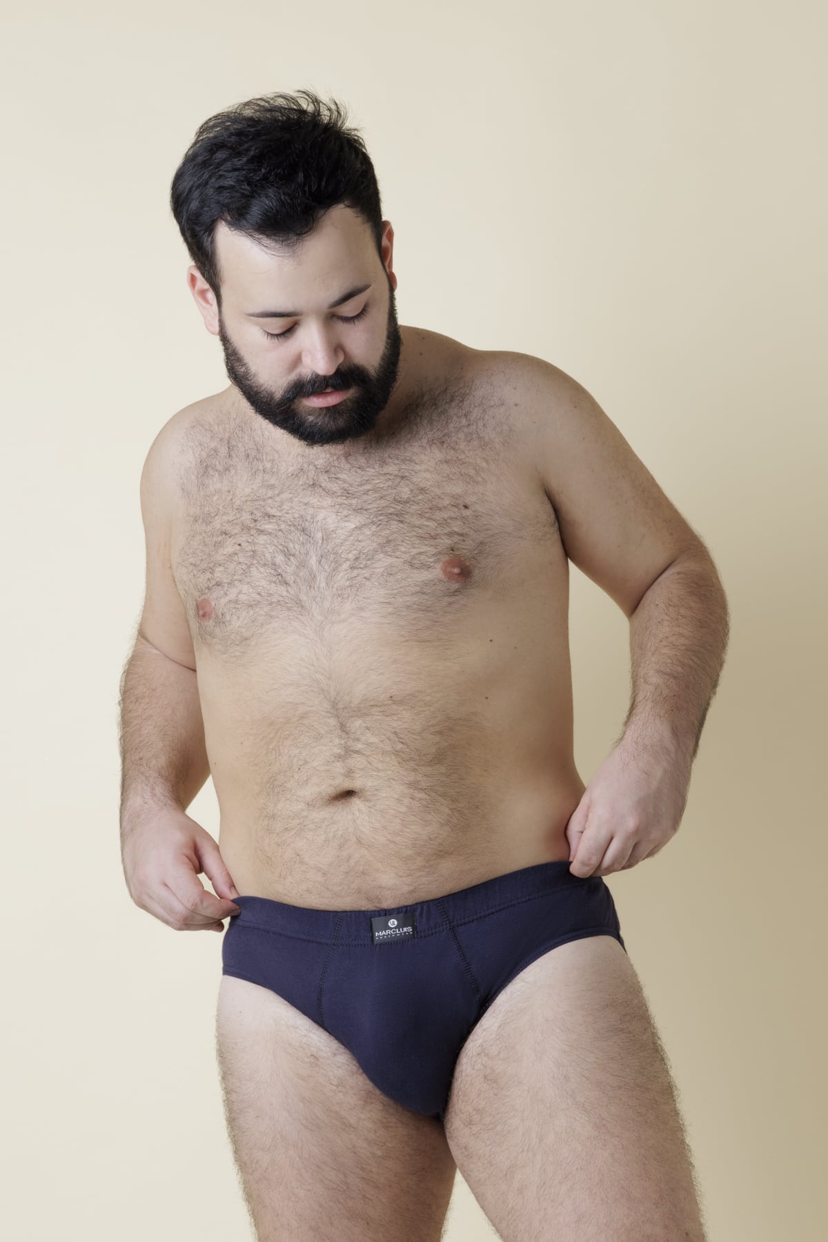 Slip Uomo Oversize Fronte Blu
