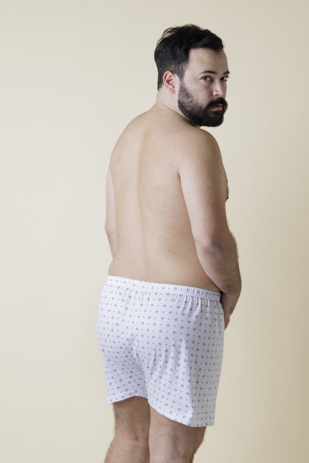 Boxer Uomo Oversize Retro Fantasia Chiara