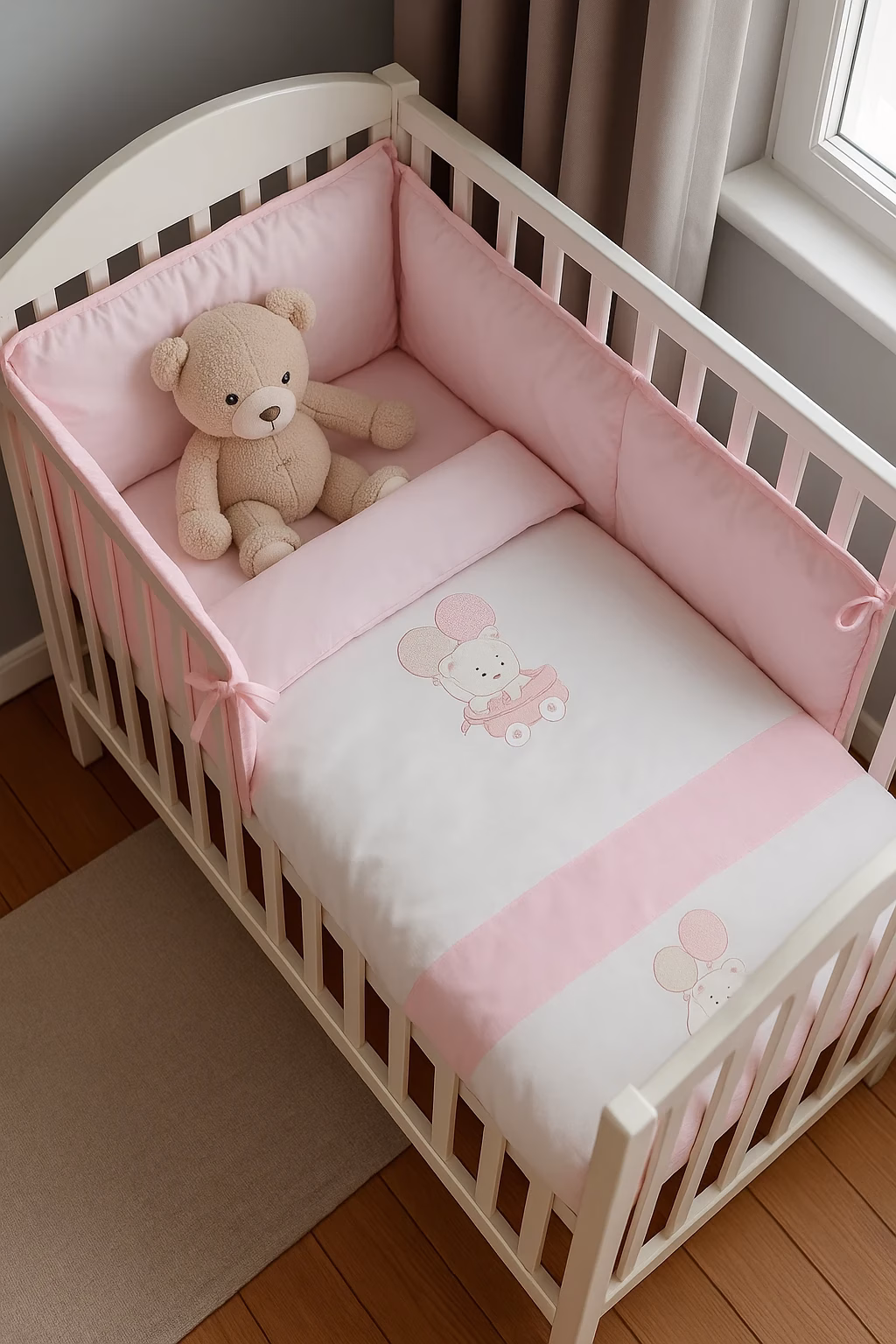 marcluis orsetto palloncini rosa