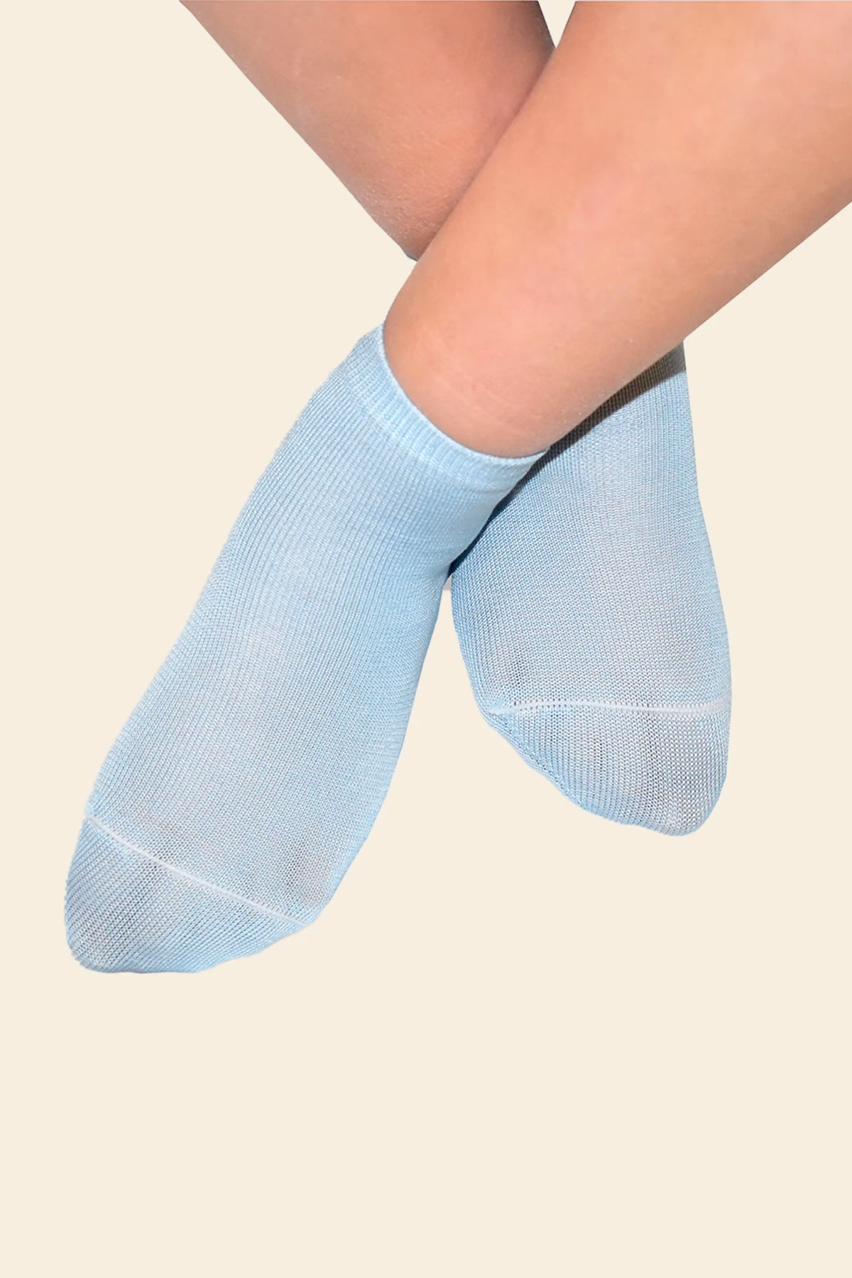 calza corta bimbo cielo